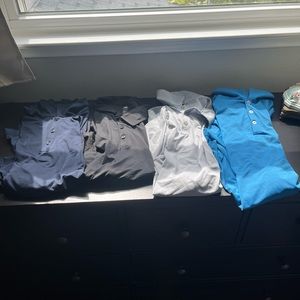 Adidas extra large, Golf shirts, various colors solid